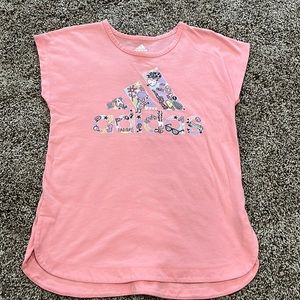 Adidas girls tee